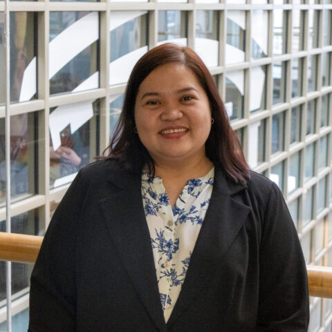 Photo of Andrea Datiles the Account Specialist for the the Business Office in the Carolina Union at UNC - Chapel Hill.