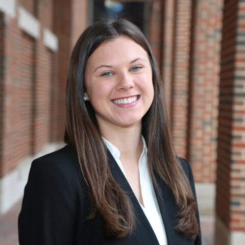 Photo of the 2025 and 2026 Carolina Union Board of Diretors Chair Alexandria Poulos.