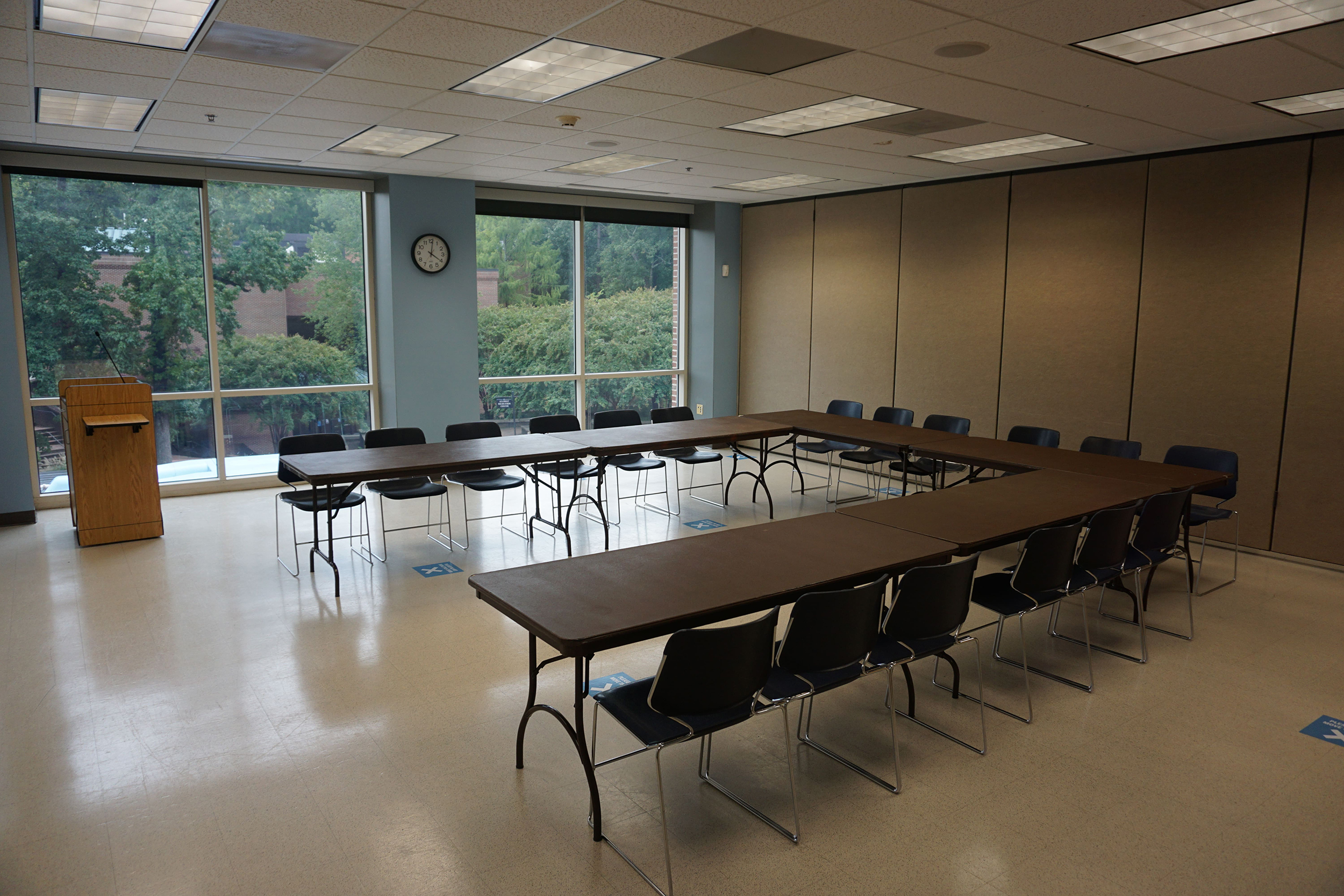 Photo of Open Conference type setup.