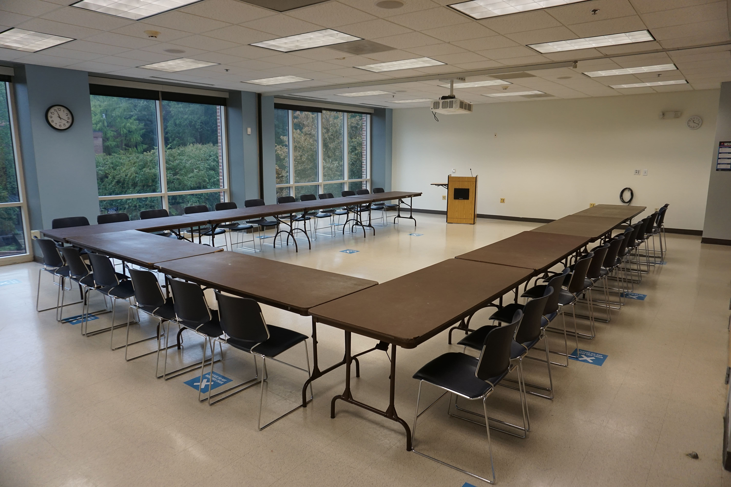 Photo of Open Conference type setup.