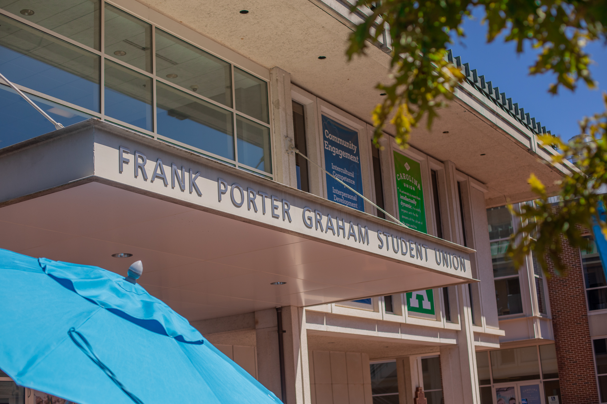 Front facade of the Carolina Union