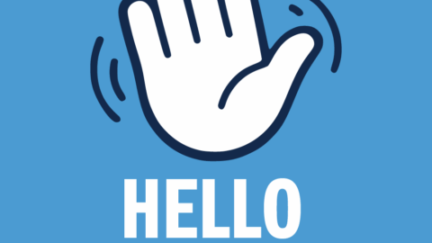 Hello Heels and the waving hand emoji