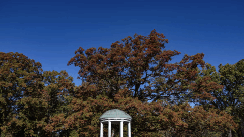 The Old Well on the UNC-Chapel Hill campus