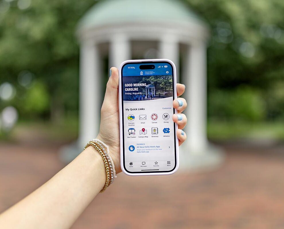 The Hello Heels mobile app