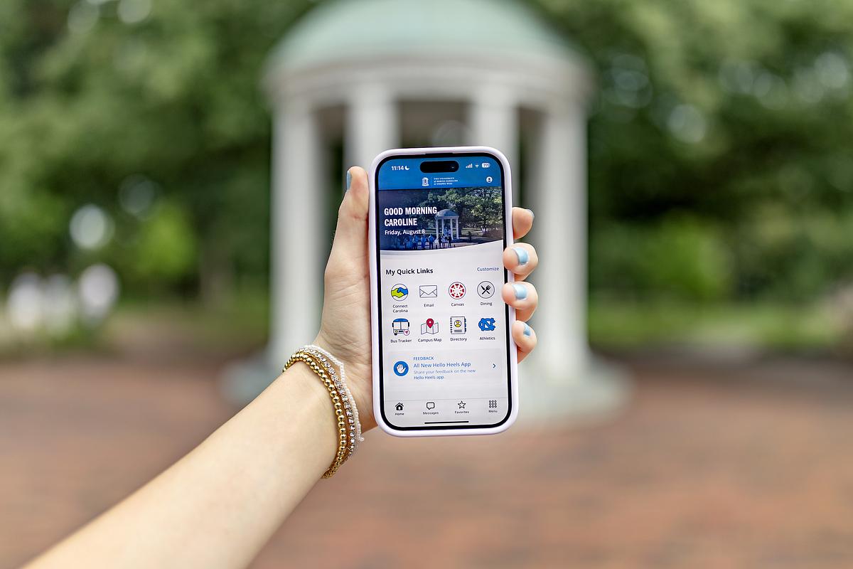 The Hello Heels mobile app